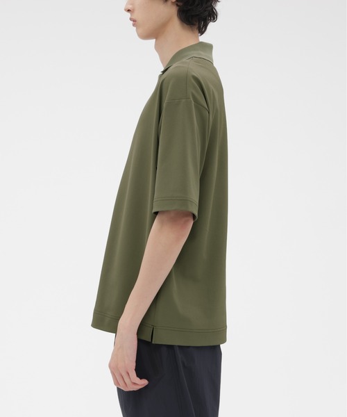 MARGARET HOWELL 半袖 ポロシャツ カーキ サイズII MARGARET HOWELL（マーガレットハウエル） tシャツ HIGHDENCE MESH