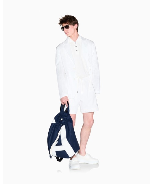パンツ 「A|X アルマーニ エクスチェンジ」WE コットンミックスツイル ショーツ メンズの画像