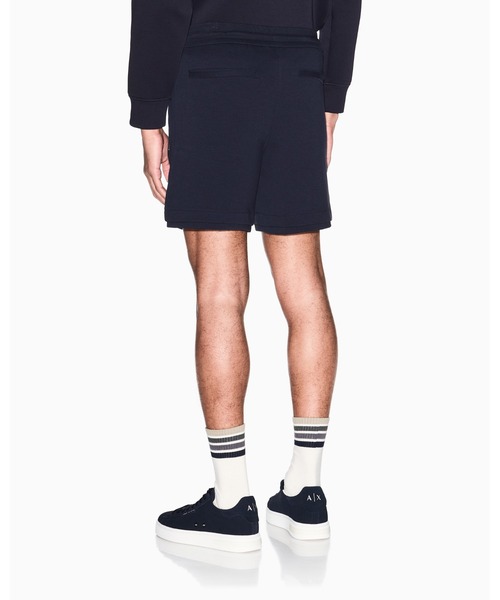パンツ 「A|X アルマーニ エクスチェンジ」WE コットンミックスツイル ショーツ メンズの画像