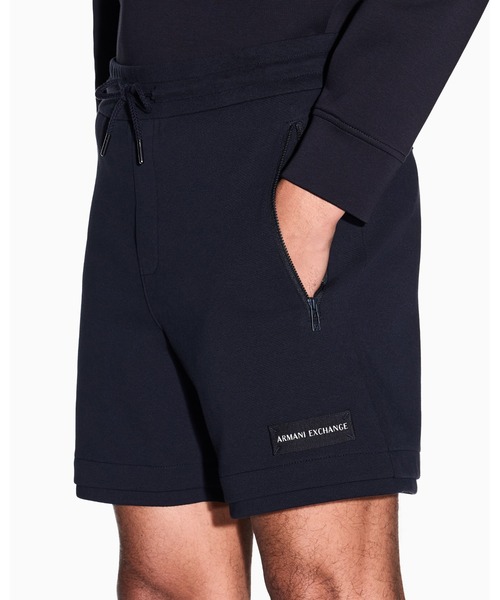 パンツ 「A|X アルマーニ エクスチェンジ」WE コットンミックスツイル ショーツ メンズの画像