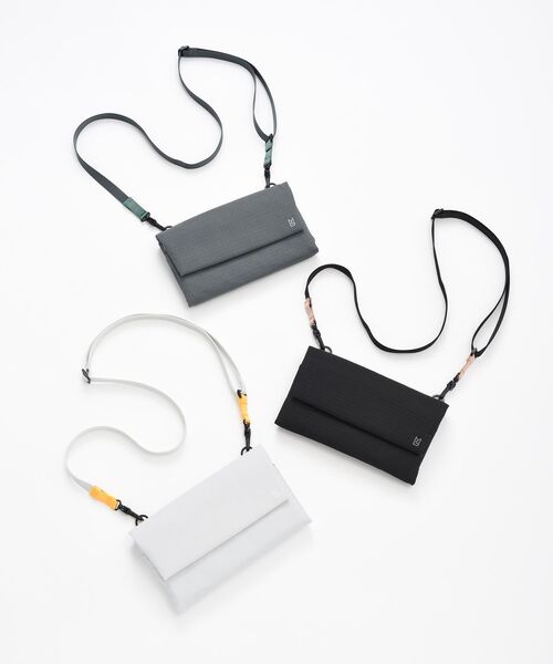 「TRAVEL SHOP MILESTO」 ショルダーバッグ フリ- ダークグレー レディース_画像2