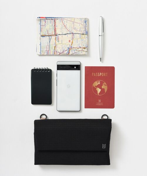 「TRAVEL SHOP MILESTO」 ショルダーバッグ フリ- ダークグレー レディース_画像3