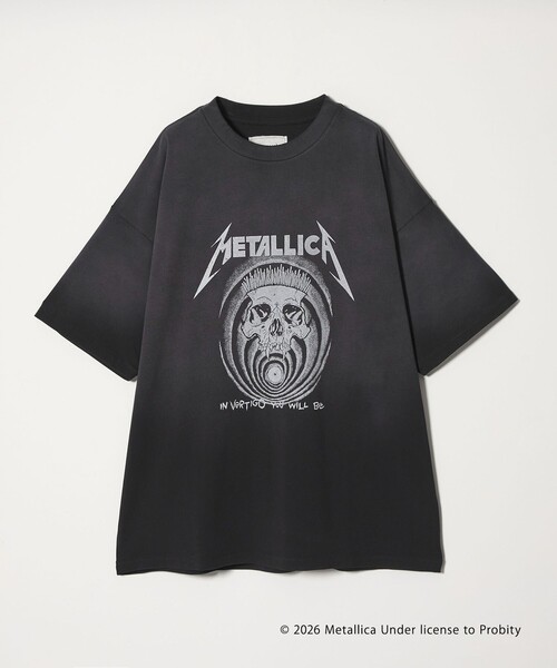 METALLICA（メタリカ） tシャツ × monkey time」プリント Tシャツ