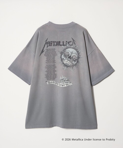 メタリカ Tシャツ LLICA METALLICA（メタリカ） tシャツ × monkey time」プリント Tシャツ