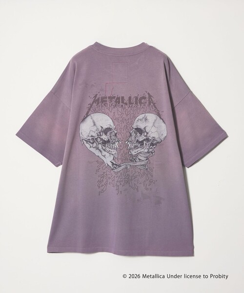 LLICA【メタリカ】プリントＴシャツ METALLICA（メタリカ） tシャツ × monkey time」プリント Tシャツ