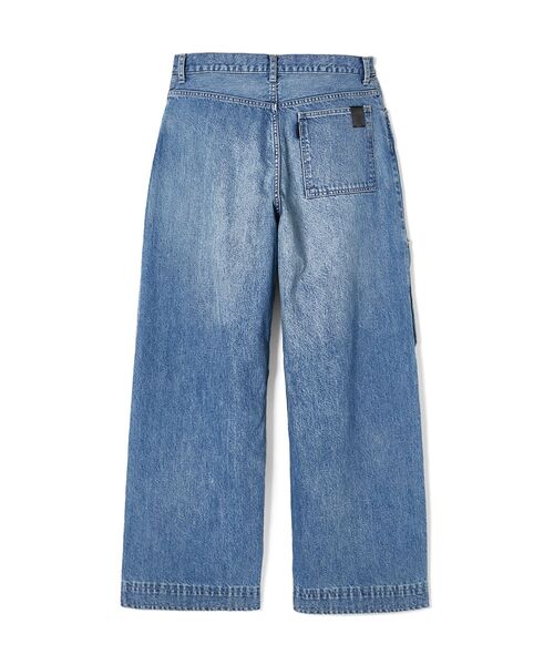 ワイドパンツ ジーンズ FLAP-POCKET DENIM PANTS メンズ レディースの画像