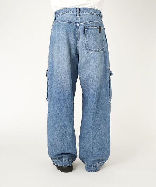 ワイドパンツ ジーンズ FLAP-POCKET DENIM PANTS メンズ レディースの画像