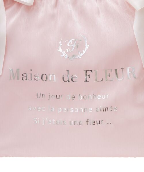 「Maison de FLEUR」 トートバッグ FREE ピンク レディース_画像8