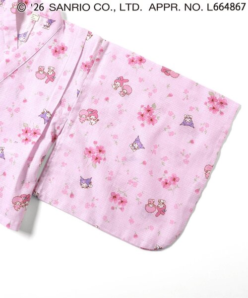 マイメロ 浴衣・帯セット 新品未使用 sanrio（サンリオ） 浴衣 「サンリオキャラクターズ」浴衣（帯セット