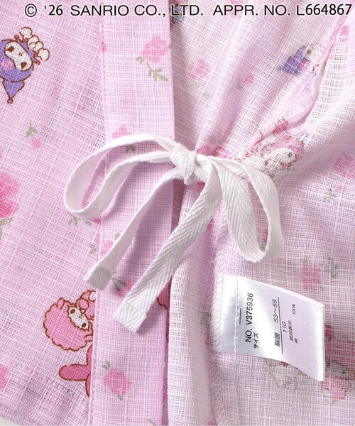 マイメロ 浴衣・帯セット 新品未使用 sanrio（サンリオ） 浴衣 「サンリオキャラクターズ」浴衣（帯セット