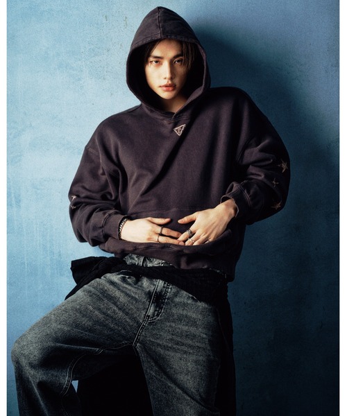 GUESS新作men'sパーカー GUESS（ゲス） パーカー MEN'S L/Slv Hoodies パーカー メンズ