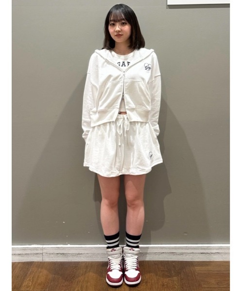 GAP（ギャップ） パーカー フレンチテリー オーバーサイズ GAPハート 