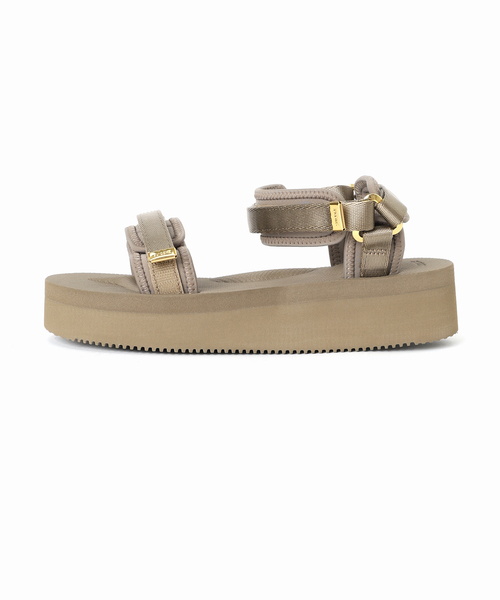 サンダル 「NOBLE別注カラー」SUICOKE/スイコック CEL-W(ベージュ) レディースの画像