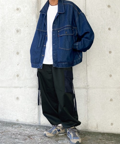 「Java」 カーゴパンツ LARGE カーキ メンズ_画像7