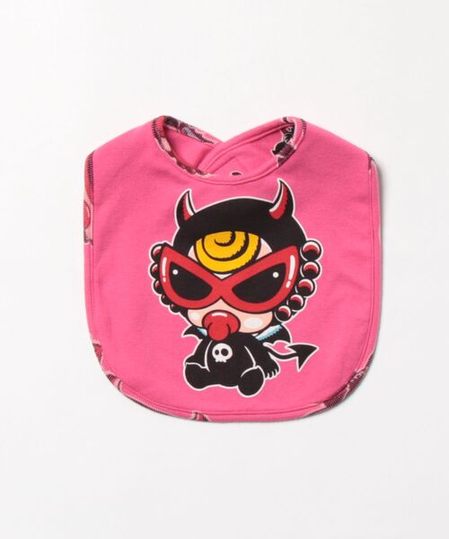 HYSTERIC MINI（ヒステリックミニ） ベビー DEVILKIN総柄 RV スタイ