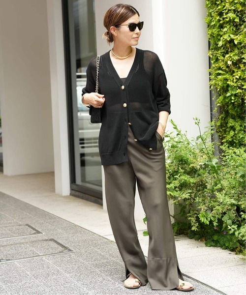【新品】Deuxieme Classe TONIC Vネック カーディガン Deuxieme Classe（ドゥーズィエムクラス） カーディガン *追加 TONIC V