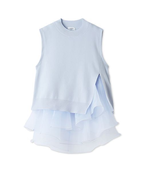 FRAY I.D(フレイ・アイディー) ニット セーター チュールフリル FRAY I.D(フレイ・アイディー) ニット セーター チュールフリル
