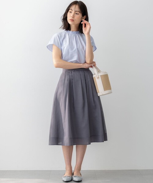 組曲 L」 フレアスカート 5 グレー レディース : ZOZOTOWN Yahoo!店