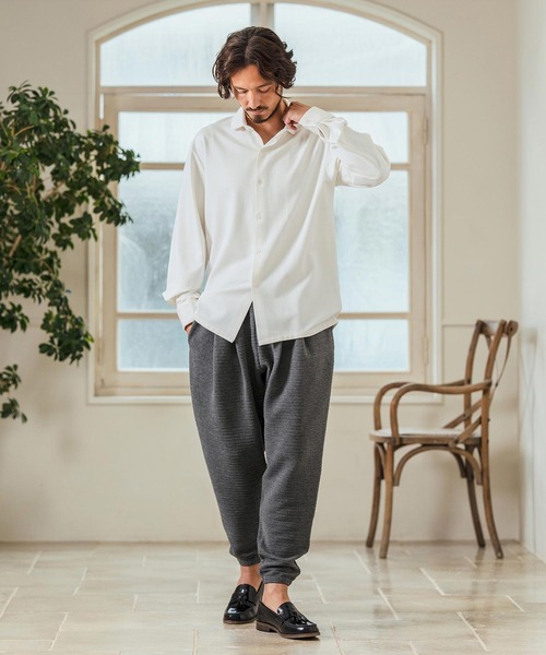 「Magine」 長袖シャツ 46 ホワイト メンズ_画像6