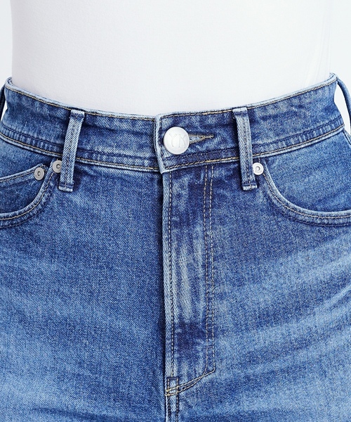 「YANUK」 デニムパンツ 23inch ブルー レディース_画像5