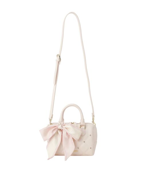 Maison de FLEUR（メゾンドフルール） ボストンバッグ スカーフ付き