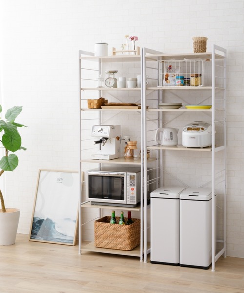 東京家具 収納 「HEIM」キッチンごみ箱上ラック60cm : ZOZOTOWN Yahoo 