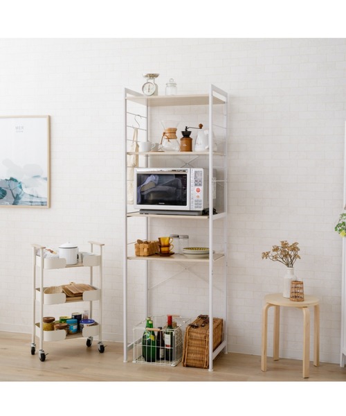 ゴミ箱ラック 飾り棚 幅60cm パイン集成材 東京家具 収納 「HEIM」キッチンごみ箱上ラック60cm : ZOZOTOWN Yahoo