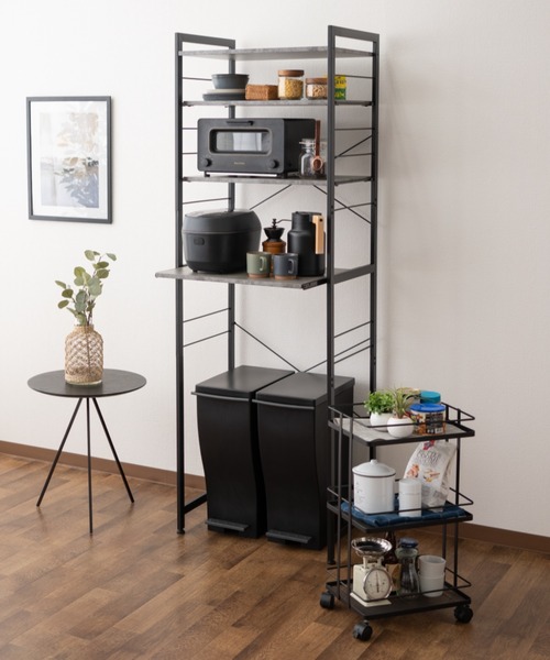 東京家具 収納 「HEIM」キッチンごみ箱上ラック60cm : ZOZOTOWN Yahoo