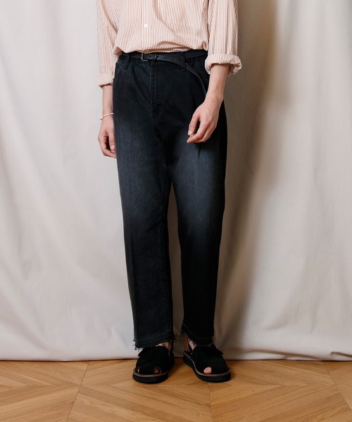 【新品/未使用】FACTOTUM（ファクトタム）フィンクスコットン タックパンツ FACTOTUM（ファクトタム） ワイドパンツ ジーンズ 「FACTOTUM」バギー