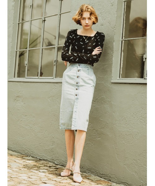 ココットパリ　デニムペンシルスカート　　デニムスカート デニムペンシルスカート – Cocotte paris