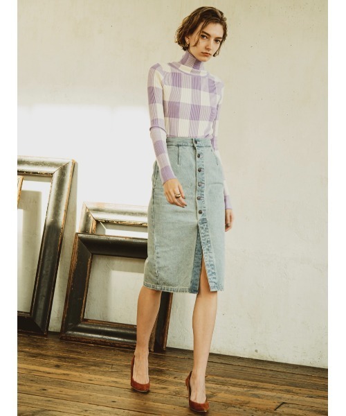 Soir,5 COCOTTE PARIS デニムスカート デニムペンシルスカート