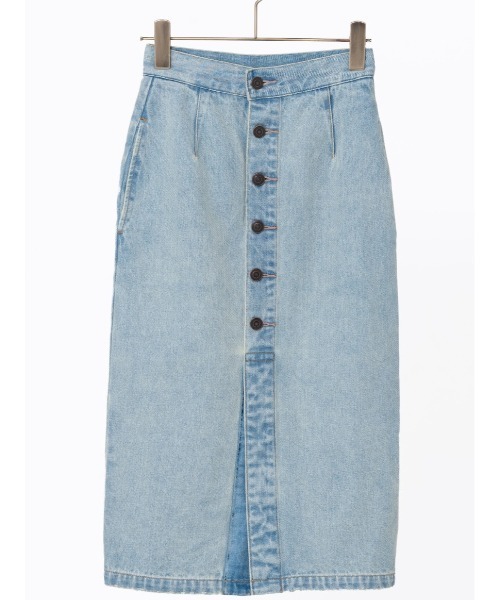 洗練【Dolce & Gabbana】コットンデニム ペンシルスカート D.M.G.｜12.5oz デニム タイト スカート 17-0500d-tr - Piu di
