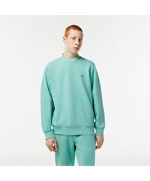 トレーナー スウェット PURPLE LABEL / チェックジャカード リボン モックネック レディース LACOSTE トレーナー スウェット ジャカードモックネックテック
