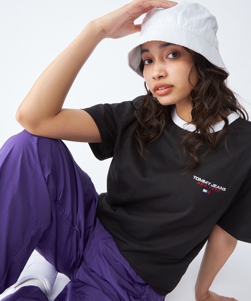 tシャツ クラシックコントラストカラーTシャツ メンズ レディース | TOMMY JEANS
