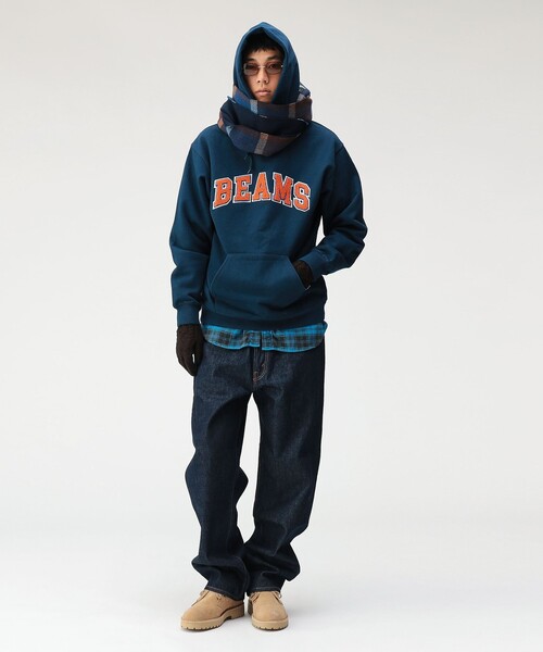 BEAMS パーカー　フーディー BEAMS（ビームス）BEAMS ロゴ ベーシック フーディ（トップス パーカー