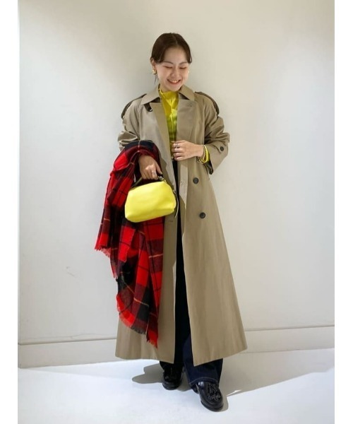 allureville チェックウールガーゼマフラー 新品 allureville（アルアバイル） マフラー チェックウールガーゼマフラー