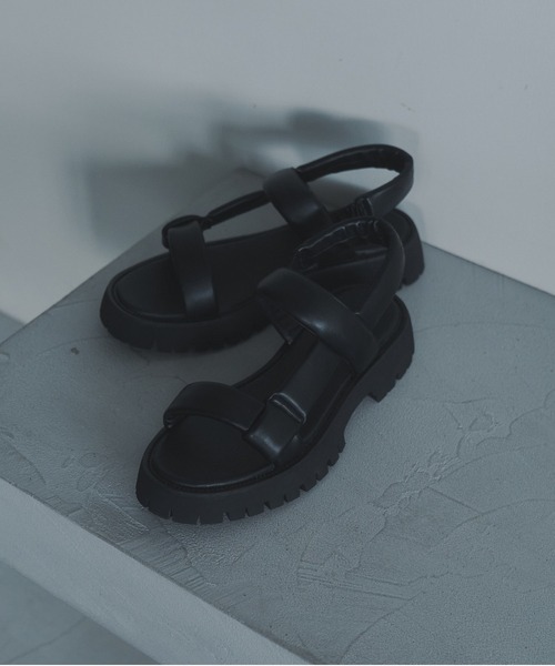 DOOPZ（ドープス） サンダル CHUNKY SOLE LEATHER SANDALS - チャン