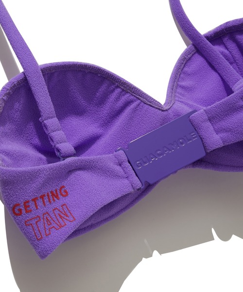 GUACAMOLE（ガカモレ） 水着 FUNCTIONAL PILE BRIDGE PUSH UP BRA