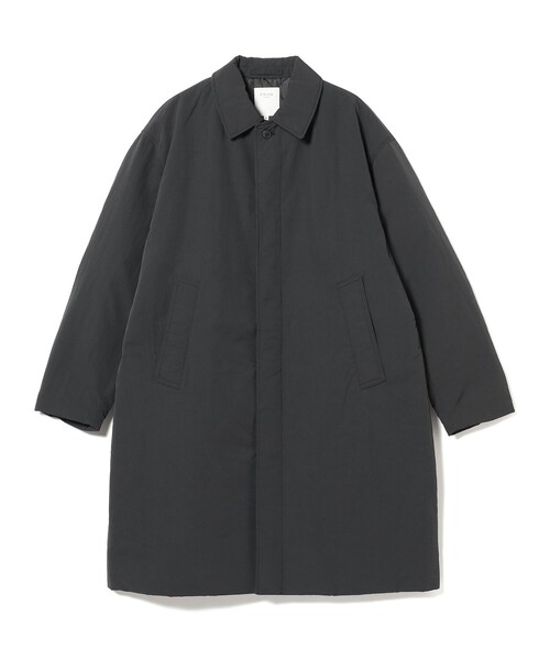 ステンカラーコート B:MING by BEAMS / 撥水 コーデュラ（R） 中綿 キルト ステンカラー コート MING by BEAMS 撥水 コーデュラ 中綿 キルト ステンカラー