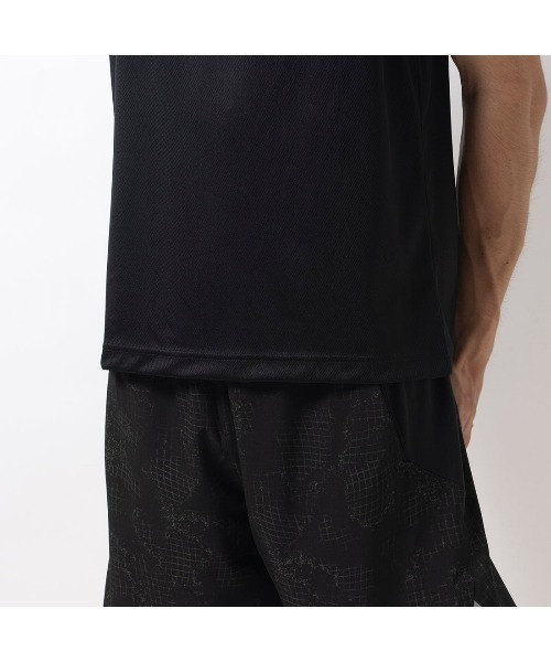 ESSENTIALS メッシュタンクトップ ブラック Reebok タンクトップ バスケットボール メッシュ タンク / BB ID