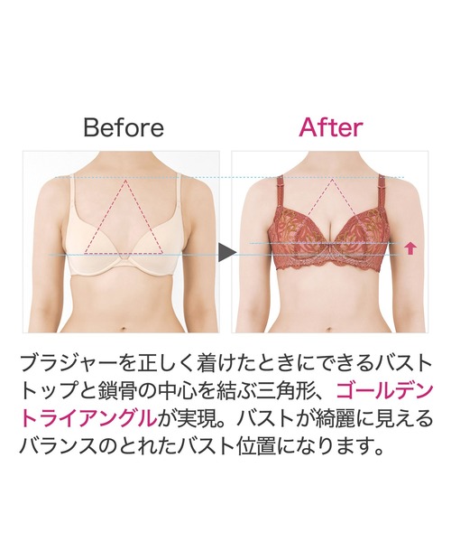 BRADELIS NewYork ブラジャー ローズステップ2ブラ23A1