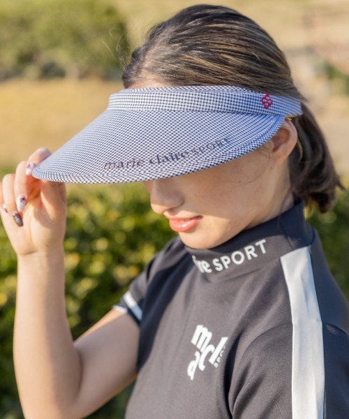 marie claire ゴルフウェア3点セット　サンバイザー Marie Claire（マリ クレール） サンバイザー 「marie claire/マリ