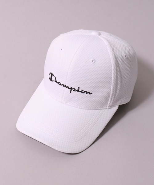 Champion キャップ 帽子 (LF)「Champion」ブランドロゴ 刺繍