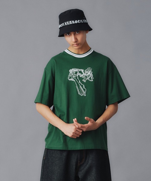 完売確実 XLARGE THUG LIFE S/S TEE フロントグラフィック◎ XLARGE tシャツ THUG LIFE S/S TEE メンズ レディース