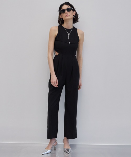オールインワン SIDE CUTTING JUMP SUITS/サイドカッティングジャンプ 