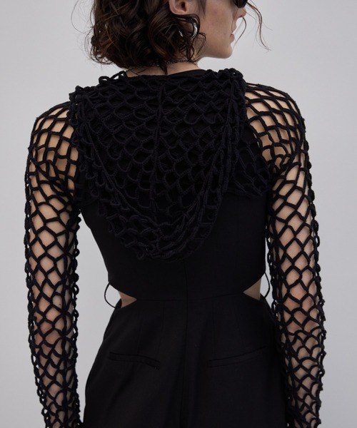 JOSE MOON オールインワン SIDE CUTTING JUMP SUITS/サイド
