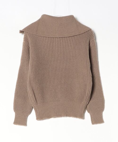 ROOP TOKYO ニット セーター ふわふわハーフジップニット