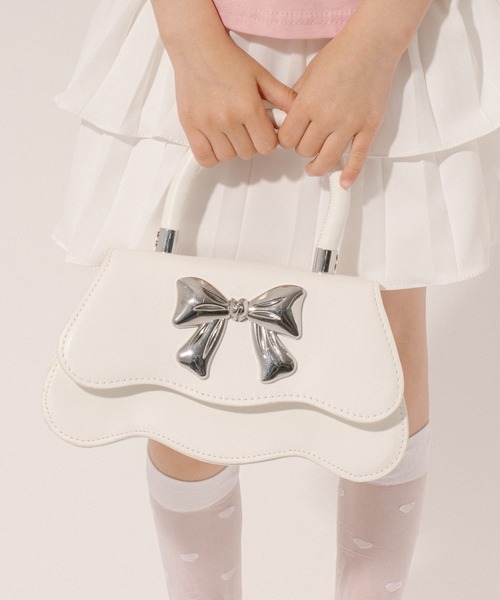 URBAN CHERRY（アーバンチェリー） ハンドバッグ 「2way」メタルリボン