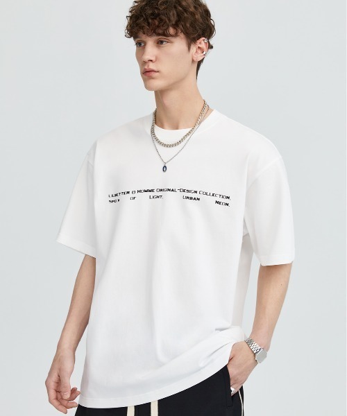 追加》RUNNING MOJYA刺繍半袖Tシャツ（Tシャツ／カットソー