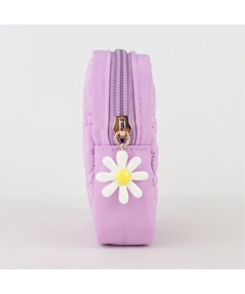 MZ WALLACE ピンク キルティングポーチ Pochi Pouch ポーチ Pouch/花柄 キルティング レディース